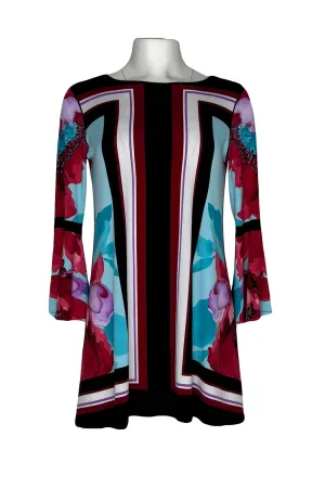 3/4 bell sleeve single layer tunic