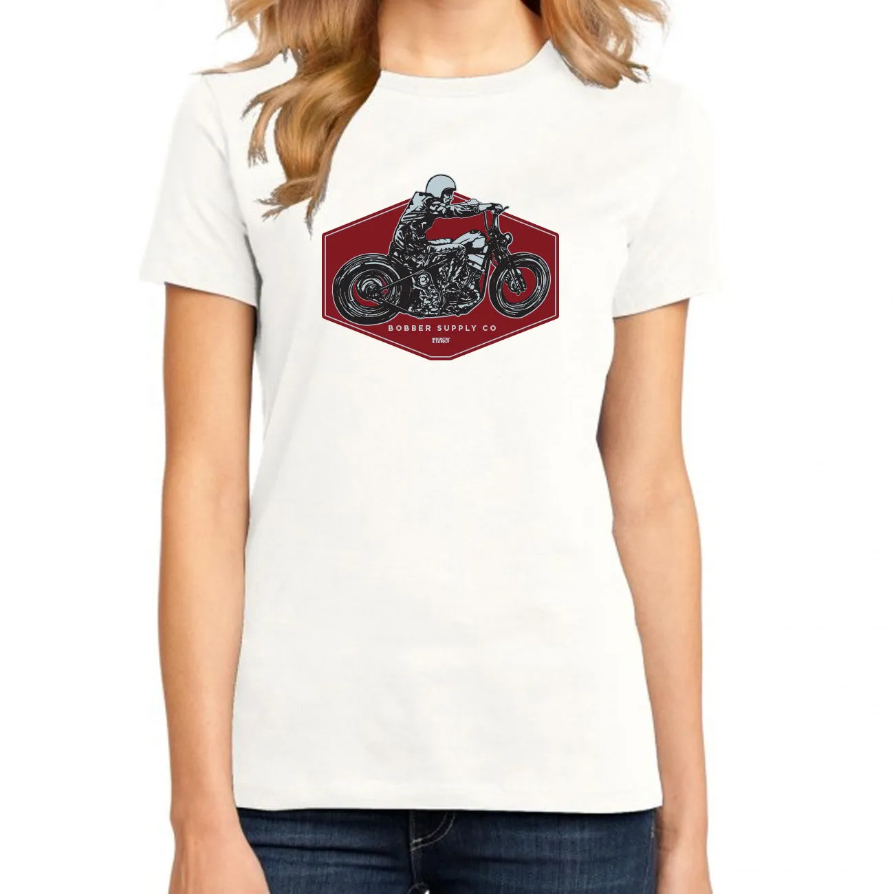 BOBBER SUPPLY T-SHIRT FOR WOMEN