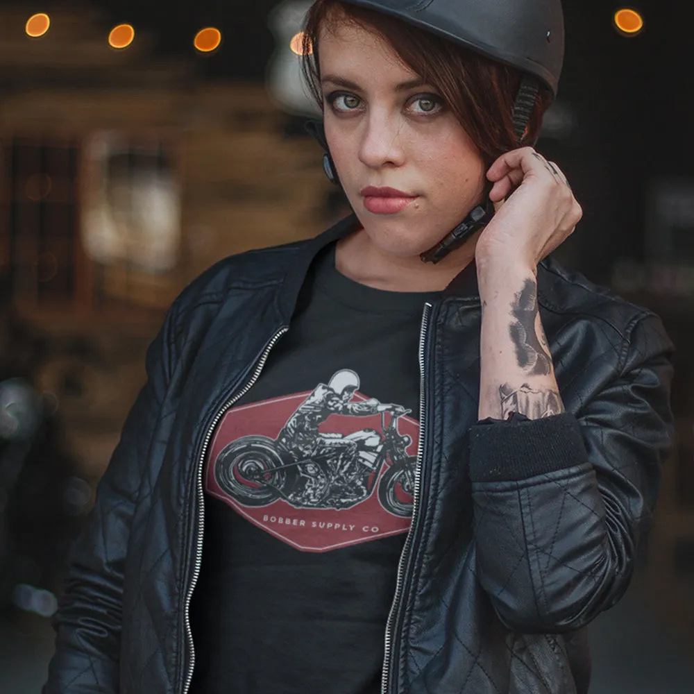 BOBBER SUPPLY T-SHIRT FOR WOMEN