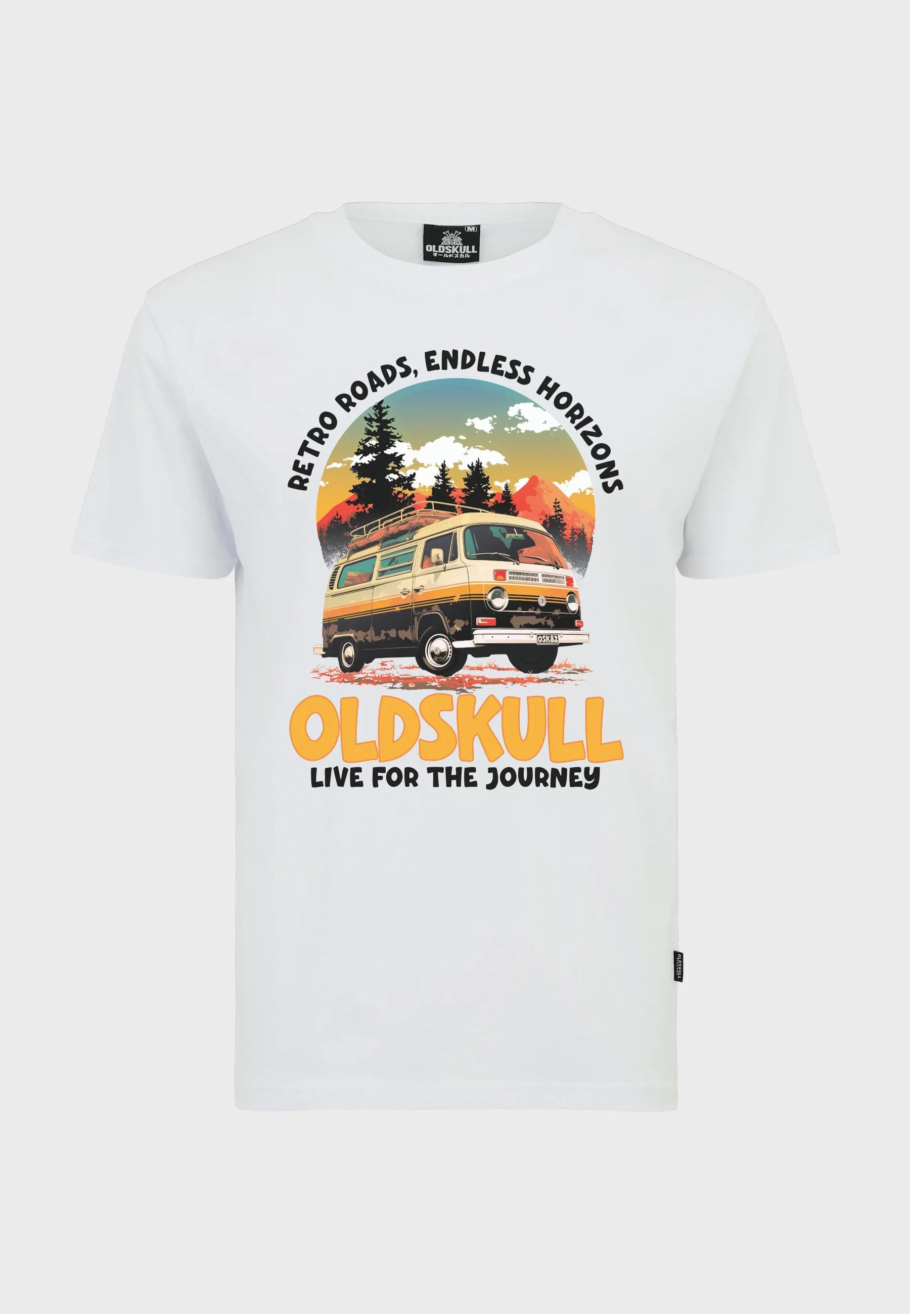 Camper Van T-Shirt White
