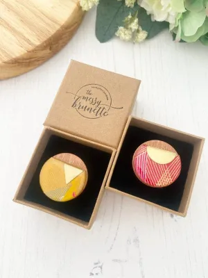 Fashion Ring in Red & Yellow