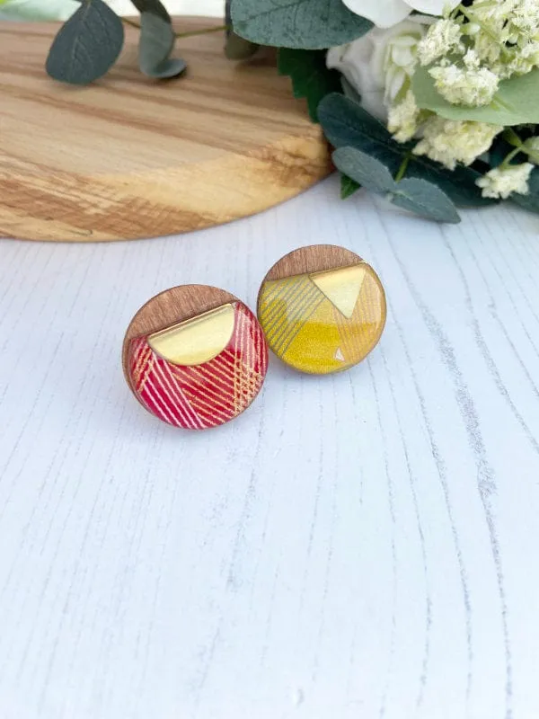 Fashion Ring in Red & Yellow