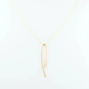 Forged Double Stick Necklace