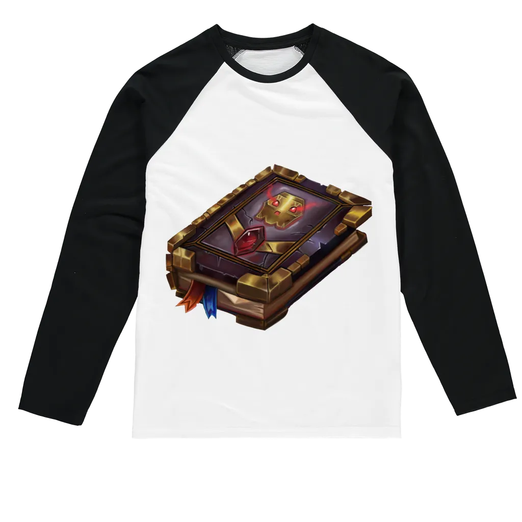 Magic Book Sublimation Baseball Long Sleeve T-Shirt