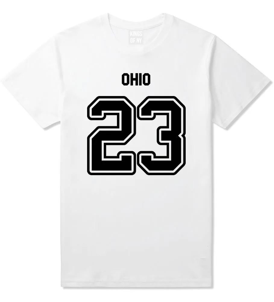 Sport Style Ohio 23 Team State Jersey Mens T-Shirt