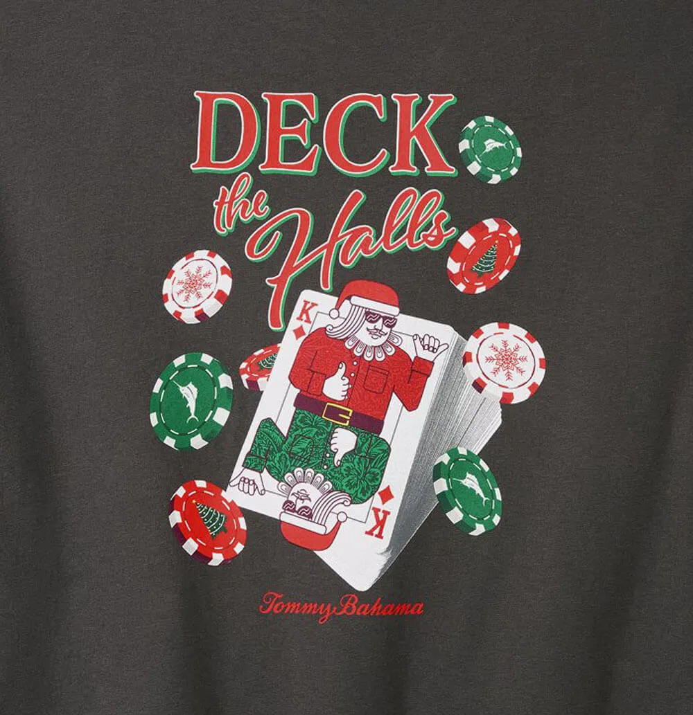 Tommy Bahama Deck The Halls T-Shirt - Coal