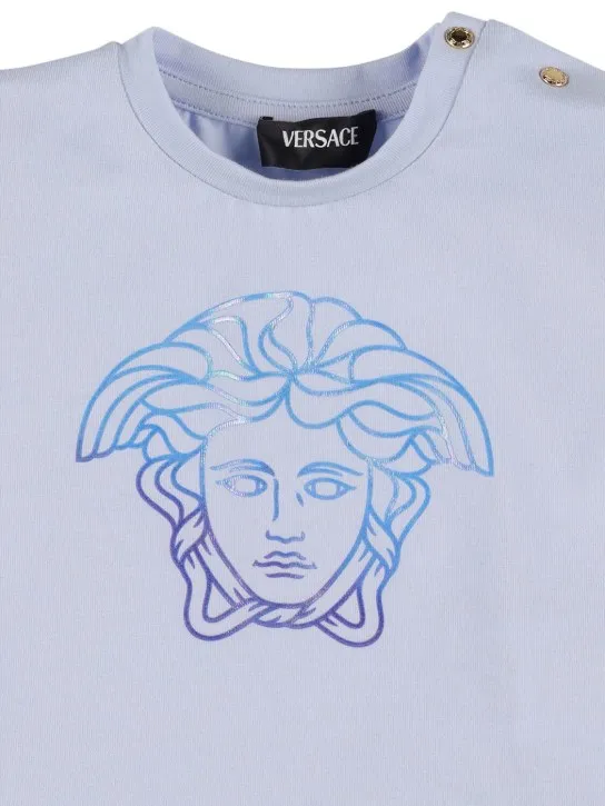 Versace   Cotton jersey t-shirt &amp; shorts 