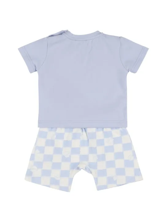 Versace   Cotton jersey t-shirt &amp; shorts 